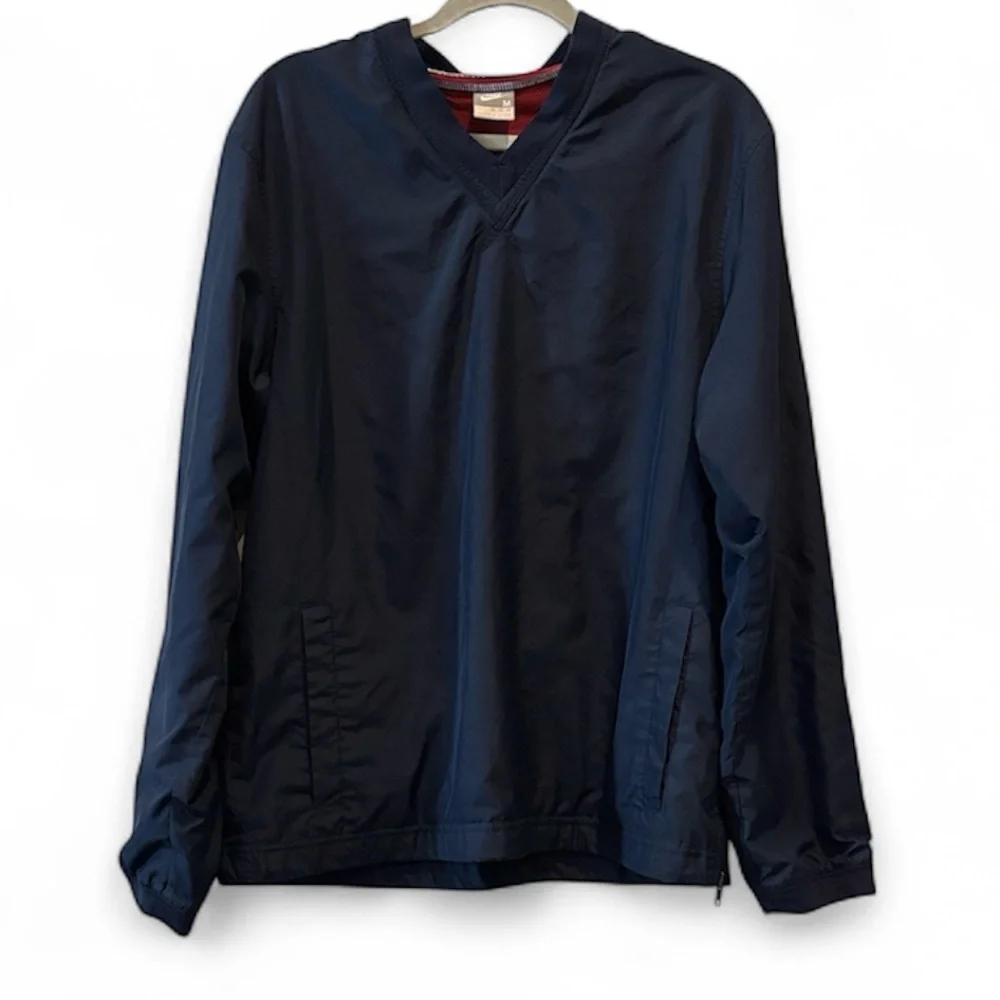 Nike Men's Navy Blue Windbreaker Jacket